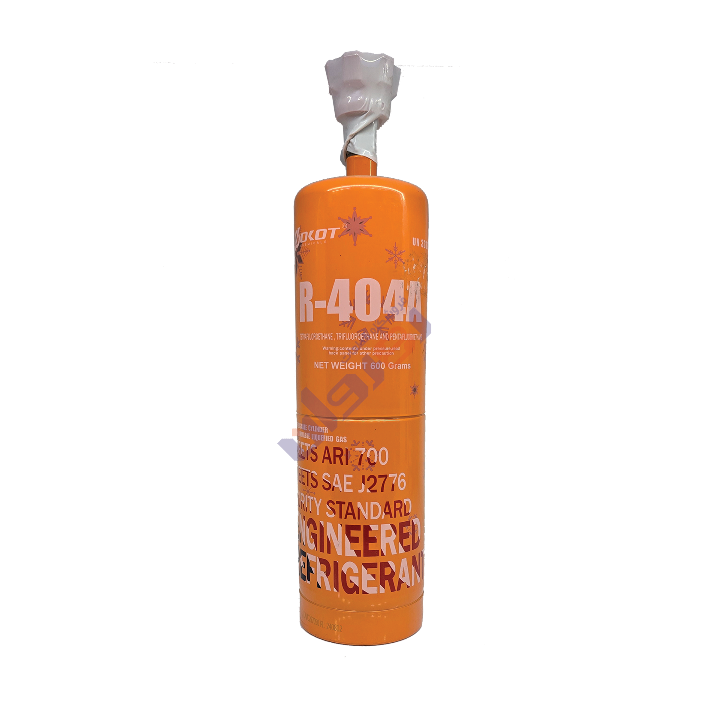 گاز مبرد 600 گرمی R404 برند QOKOT
