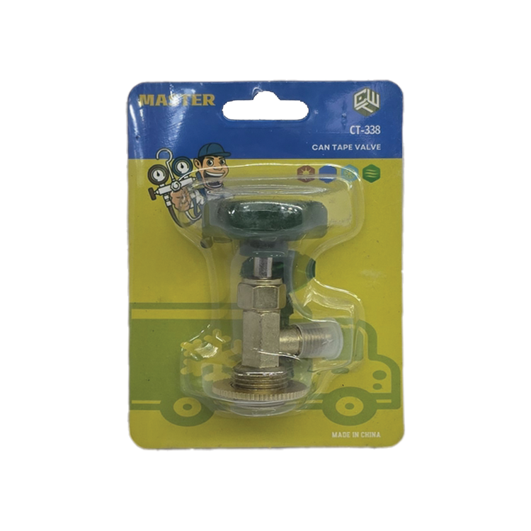 شیر شارژ گاز مناسب گاز های R22 R404 R12 R600مدل338