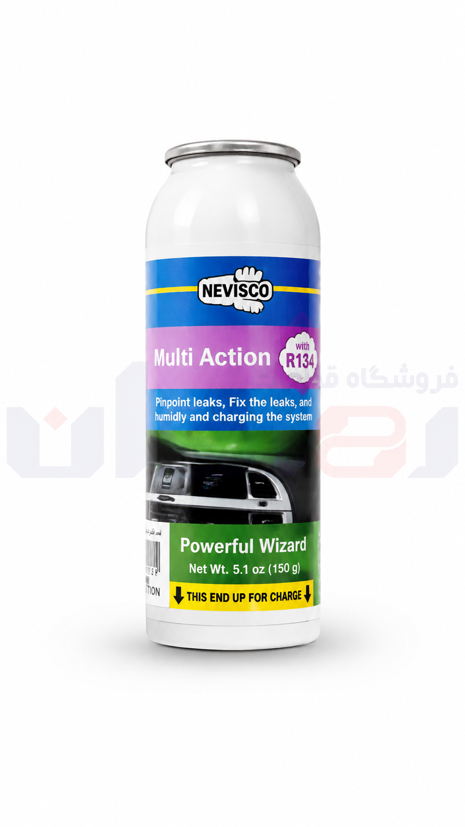 مکمل نشت گیر همه کاره کولر خودرو  کپسولی مولتی اکشن NEVISCO