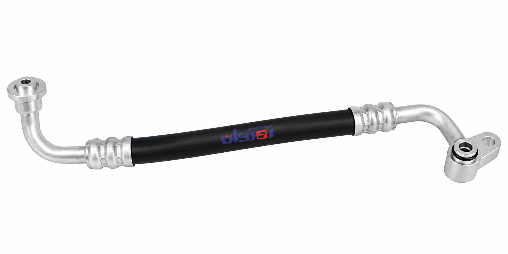شیلنگ رفت (فشار بالا) کولر پراید کوتاه یورو 4یکسر گرد (H63)برند VFN