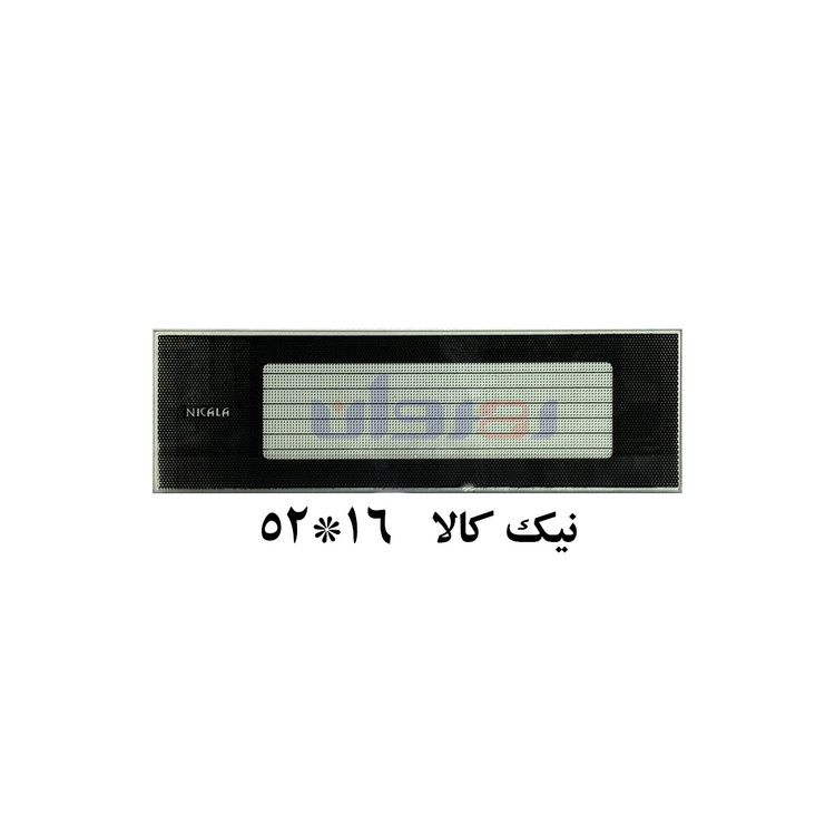 شیشه بخاری نیک کالا 52 در 16