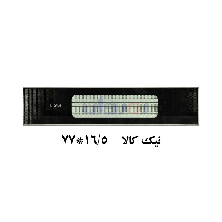 شیشه بخاری نیک کالا 77 در 16/5
