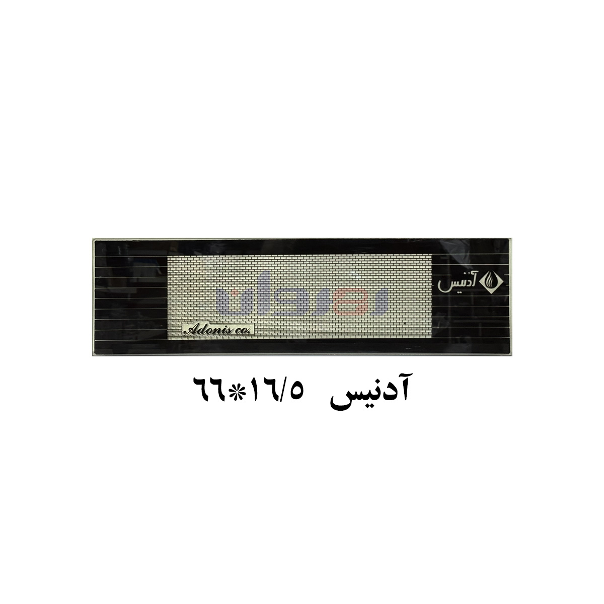شیشه بخاری آدنیس 66 در 16/5